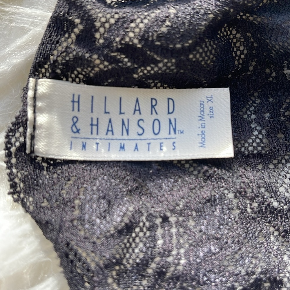 Hillary & Hanson Intimates XL Black Lace Bra - Picture 5 of 10